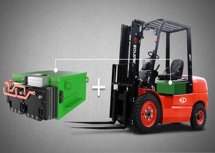 EP EFL302 | Heftruck - Ep efl302 efl352 batterij 1 - 87002
